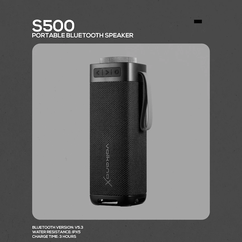 VolkanoX S500 Portable Bluetooth Speaker - Image 3
