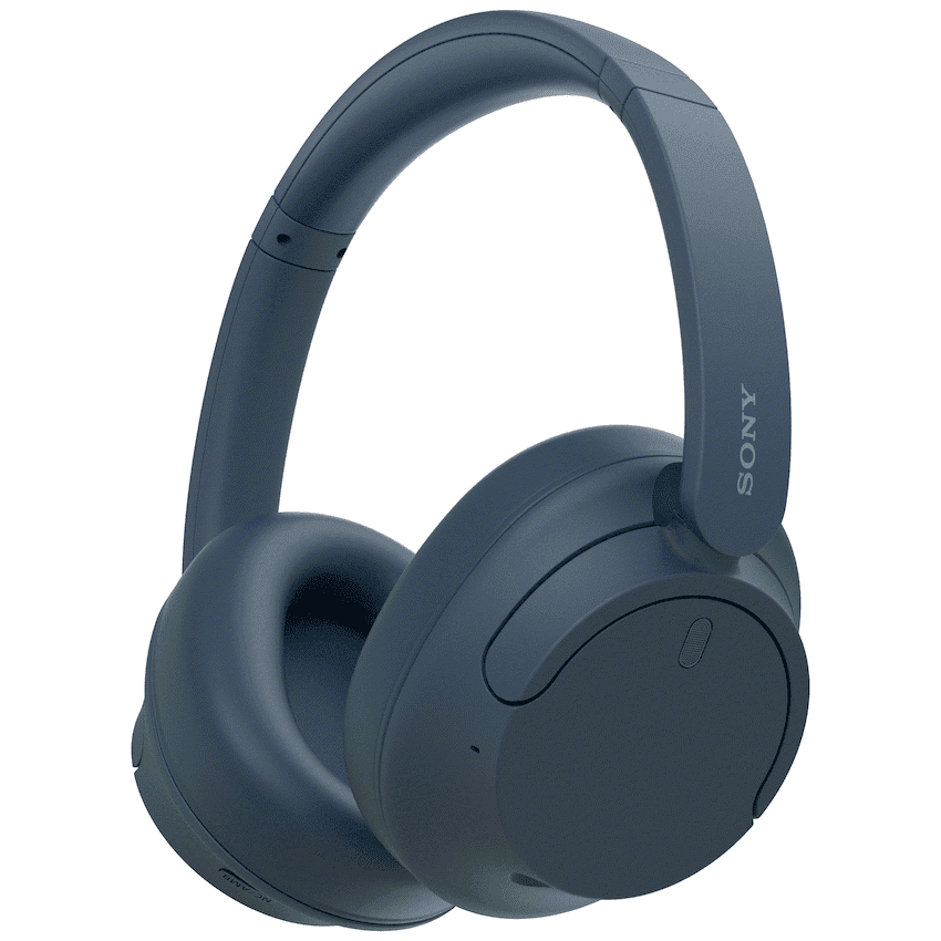 Sony - WH-CH720 (Blue) Noise-Cancelling Over-Ear Headphones