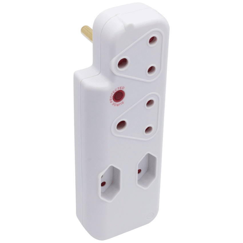 Ellies 4-Way Surge Adaptor - WT