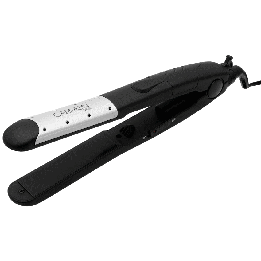 Carmen Wet 'N Dry Straightener - Black