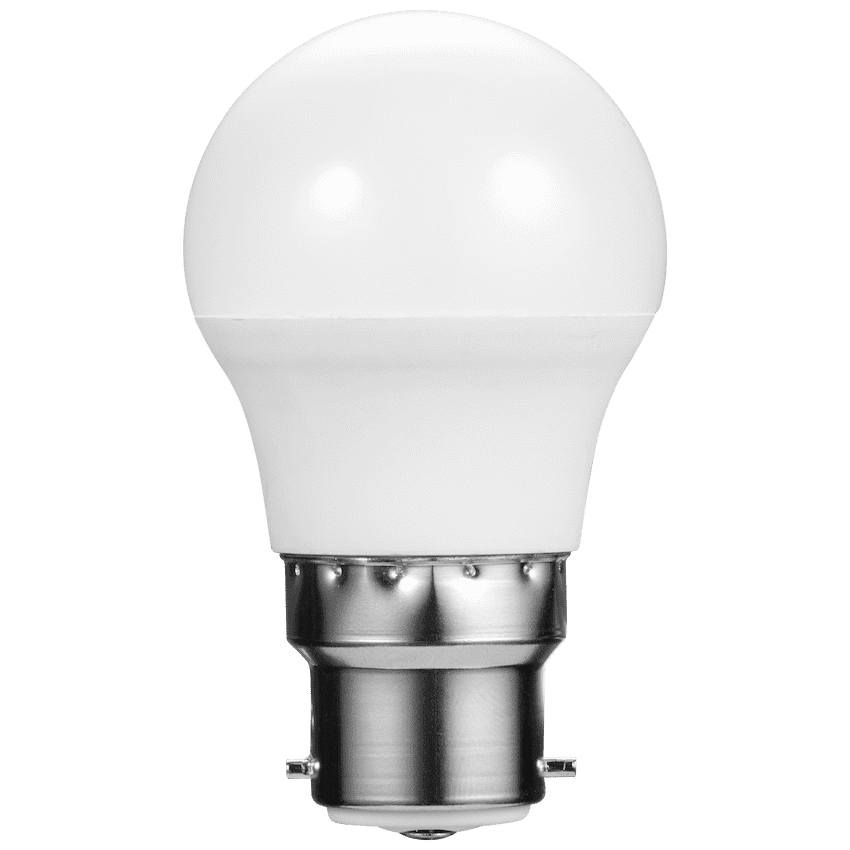 Switched 5w Golf Ball LED Light Bulb B22 - Cool White - Image 2