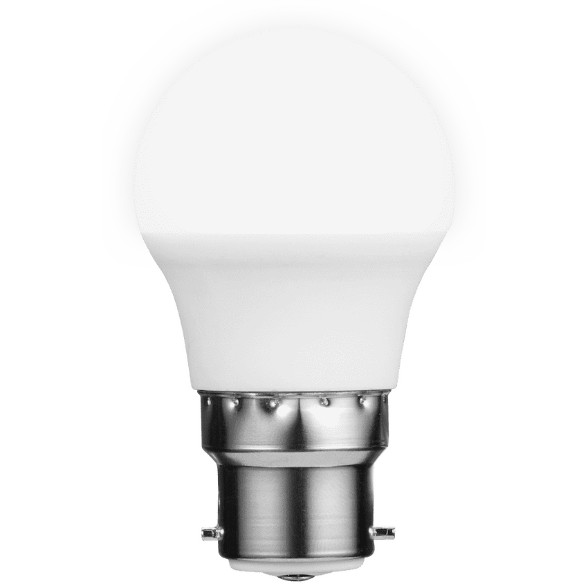 Switched 5w Golf Ball LED Light Bulb B22 - Cool White - Image 3