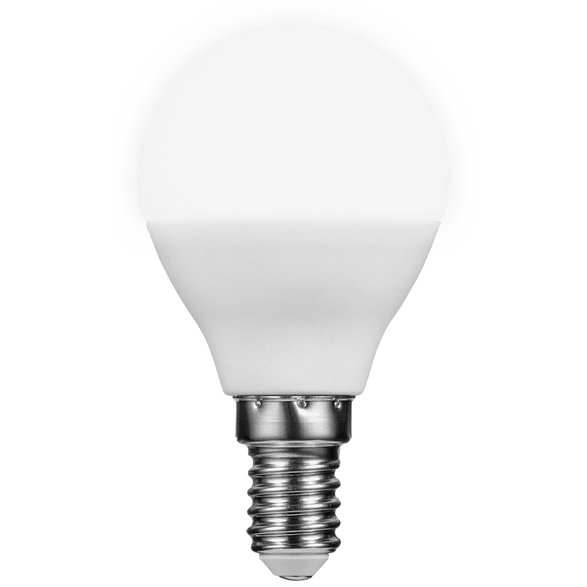 Switched 5w Golf Ball LED Light Bulb E14 - Cool White - Image 2
