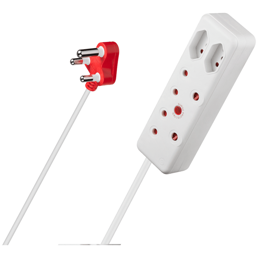 Switched 4-Way Medium Surge Extension Lead 5m - Image 4