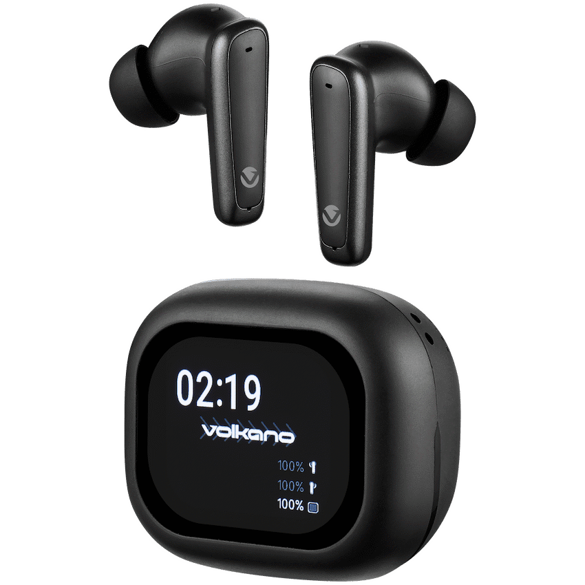 Volkano Vision Series TWS Earphones with ANC- Black - Image 2