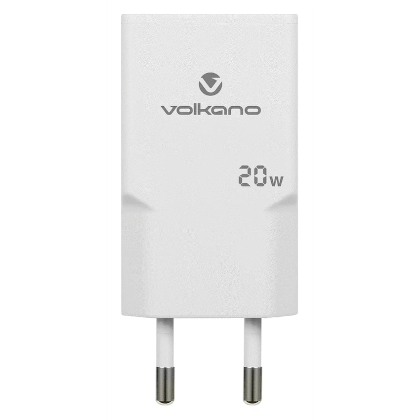 Volkano Mighty Series 20w Dual USB-A & USB-C GaN Wall Charger - Image 3