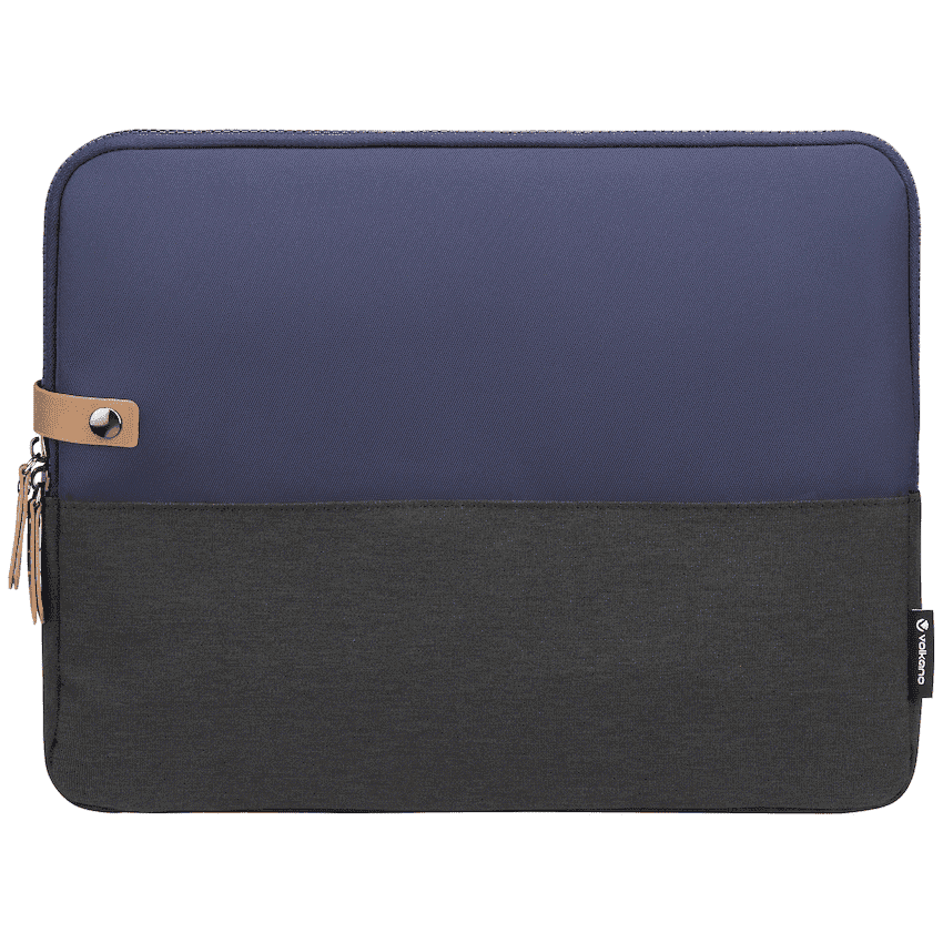 Volkano Graco 14.1" Laptop Sleeve Navy Grey