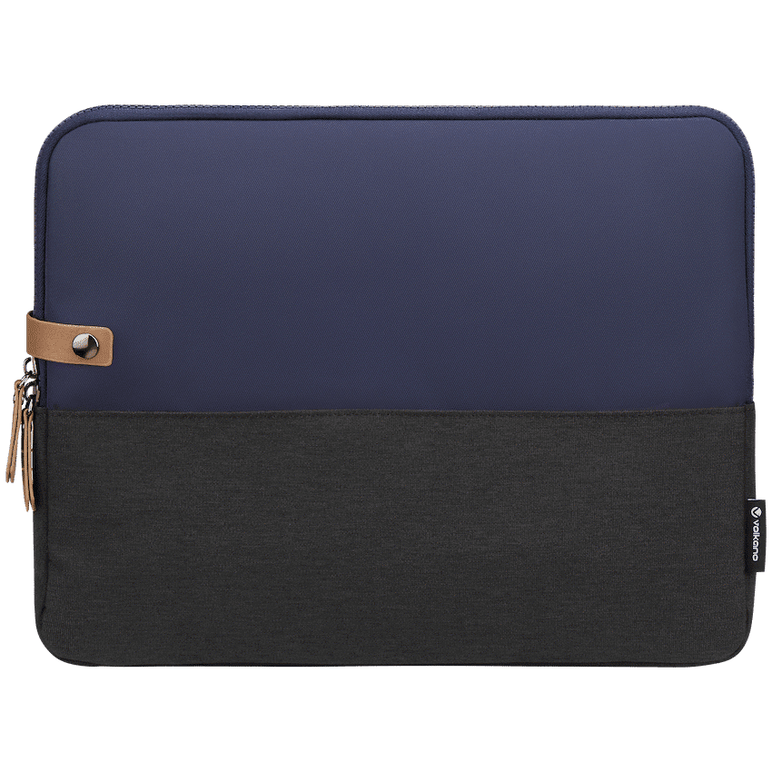 Volkano Graco 14.1" Laptop Sleeve Navy Grey - Image 2