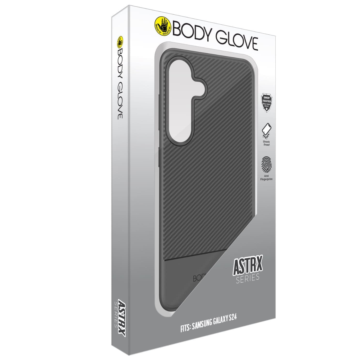 BODY GLOVE Astrx Case - Samsung Galaxy S24 - Black - Image 4