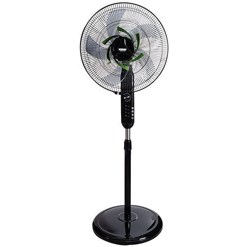 EUROLUX - Standing Fan Black & Green Motor Power 80w