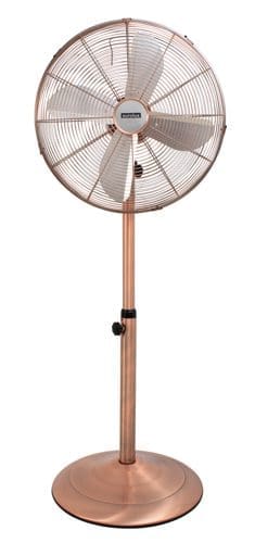 EUROLUX - Standing Fan 4 Blades Antique Copper Motor Power 50w