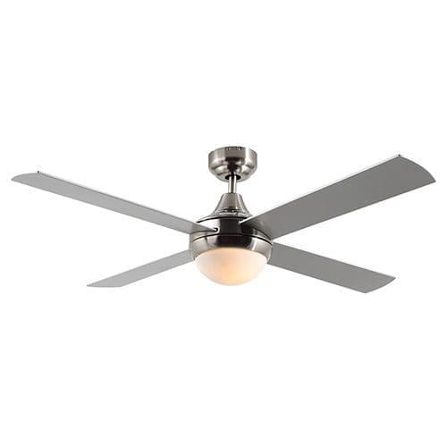 EUROLUX Twister Ceiling Fan 4 Blades Silver Motor Power 60w