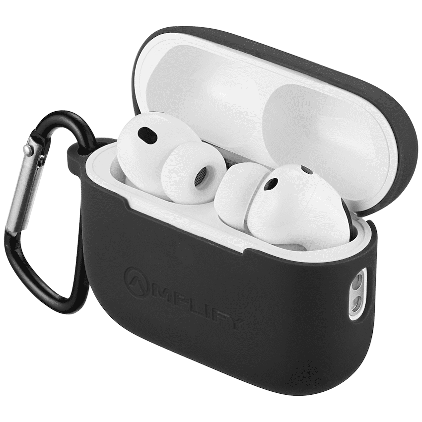 Amplify Note X 3 Series TWS Earphones - White Case + Black Cover - Image 3