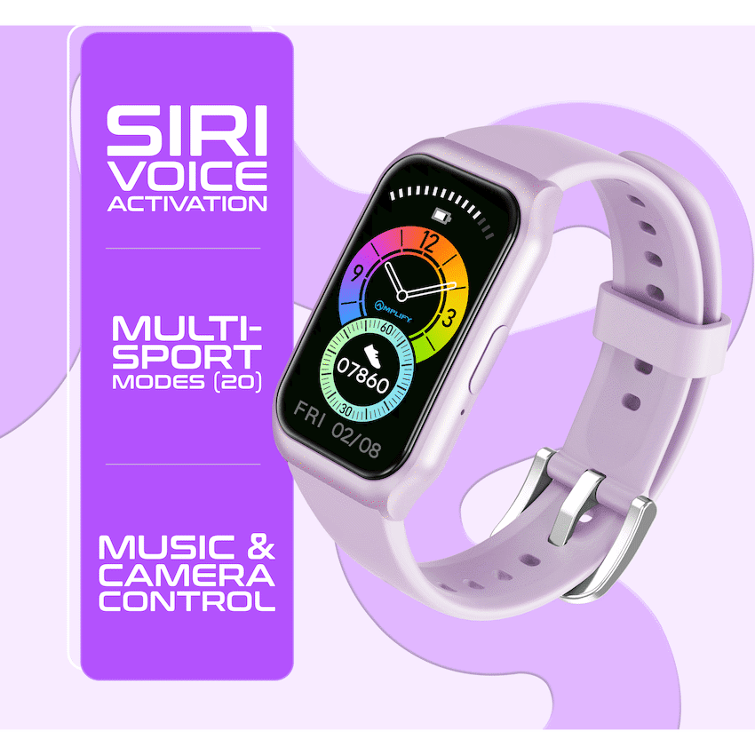 Amplify Lyra Series Smartwatch - Purple - Image 4