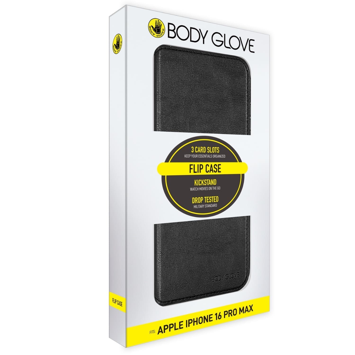 BODY GLOVE Flip Series - Apple iPhone 16 Pro Max - Black - Image 4