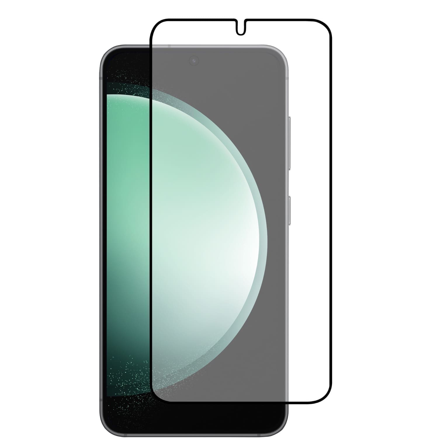 BODY GLOVE Tempered Glass Screen Protector - Samsung Galaxy S24 - Black Border - Image 2
