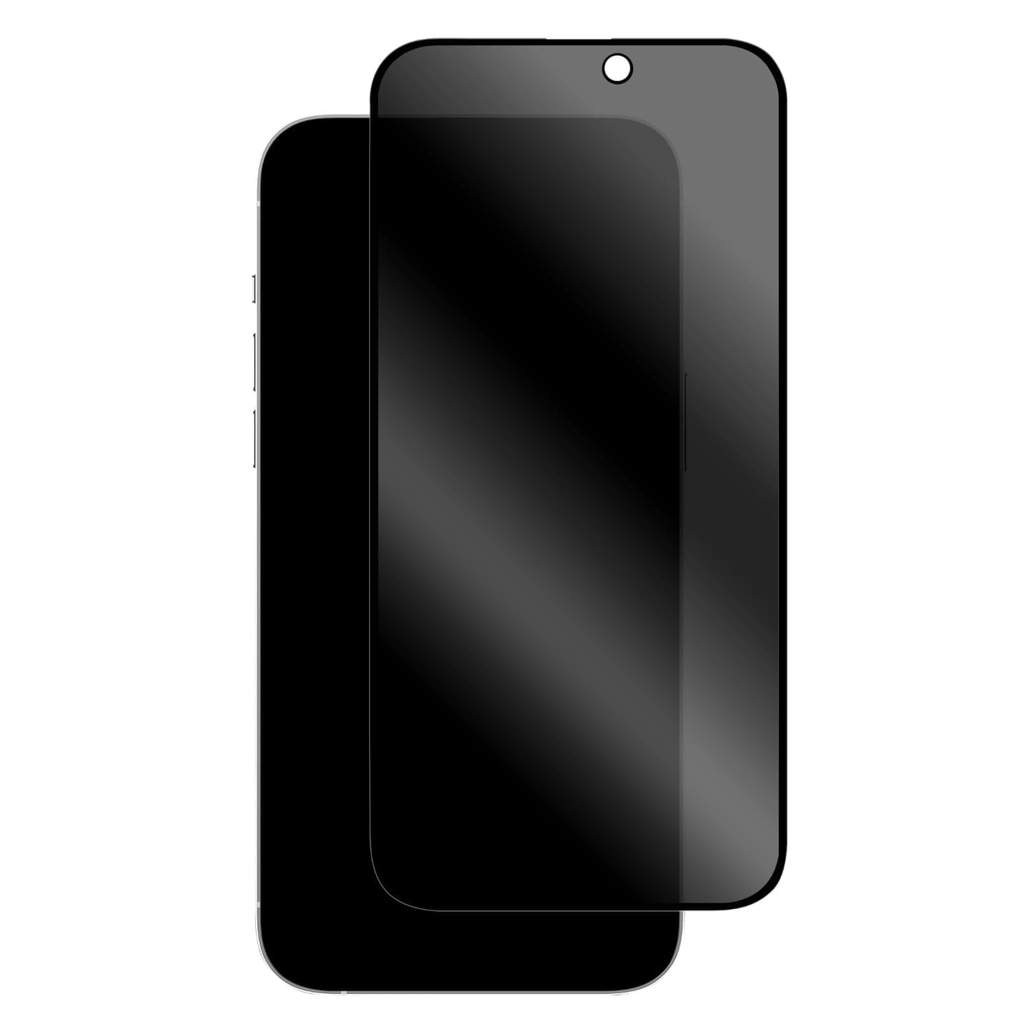 Body Glove Privacy Tempered Glass Screen Protector - Apple iPhone 17 Pro Max / 16 Pro Max - Black Border - Image 2