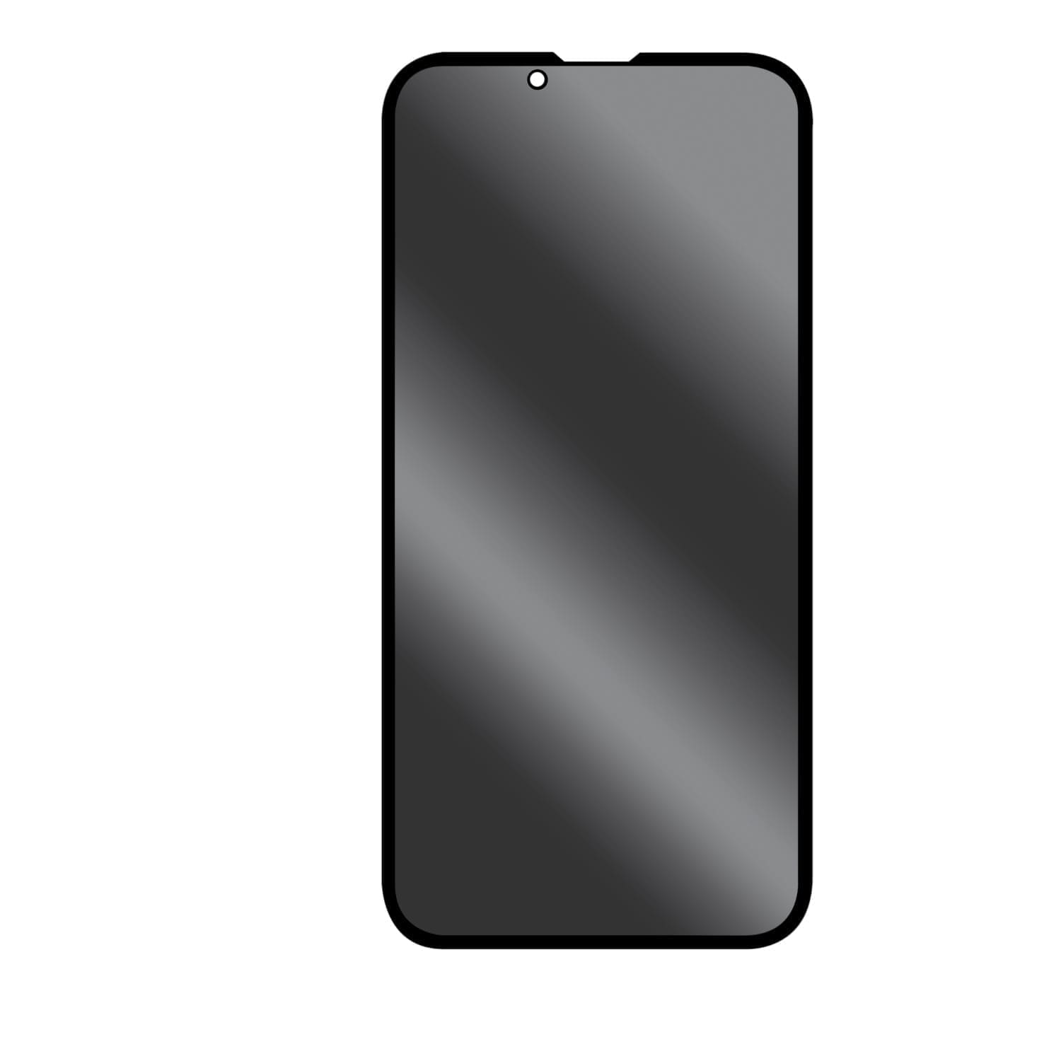 Body Glove Privacy Tempered Glass Screen Protector - Apple iPhone 17e/16e/14/13/13 Pro - Black Border - Image 3