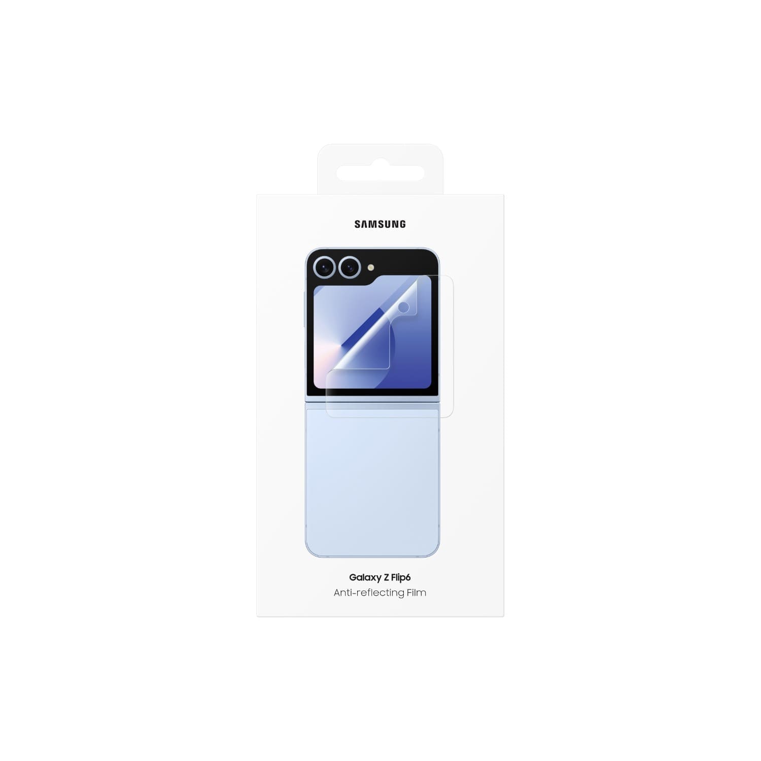 Samsung Front Screen Film Protector - Samsung Galaxy Z Flip7 FE / Flip6 - Clear - Image 4
