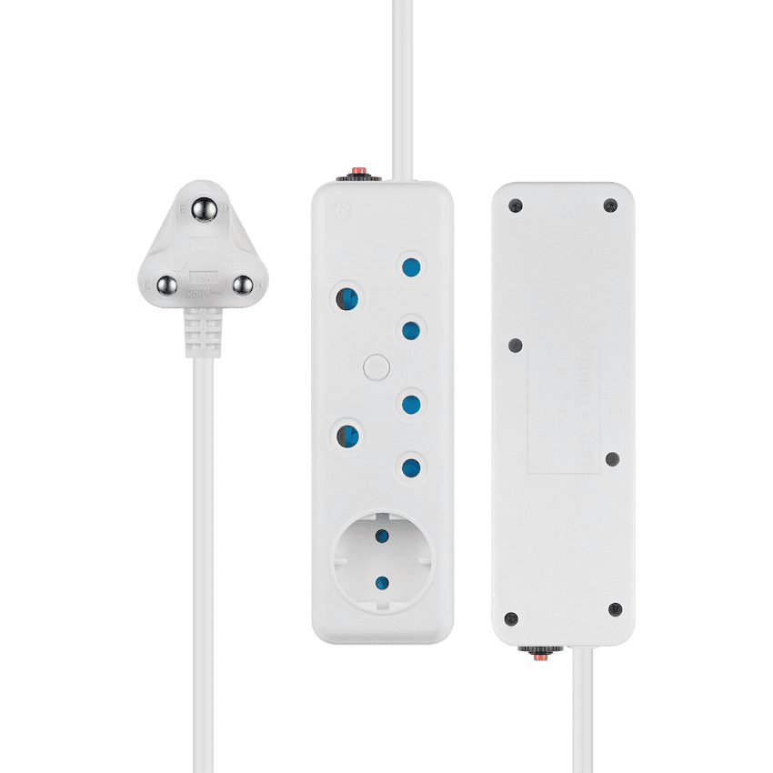 Switched 3 Way Multiplug - White - Image 4