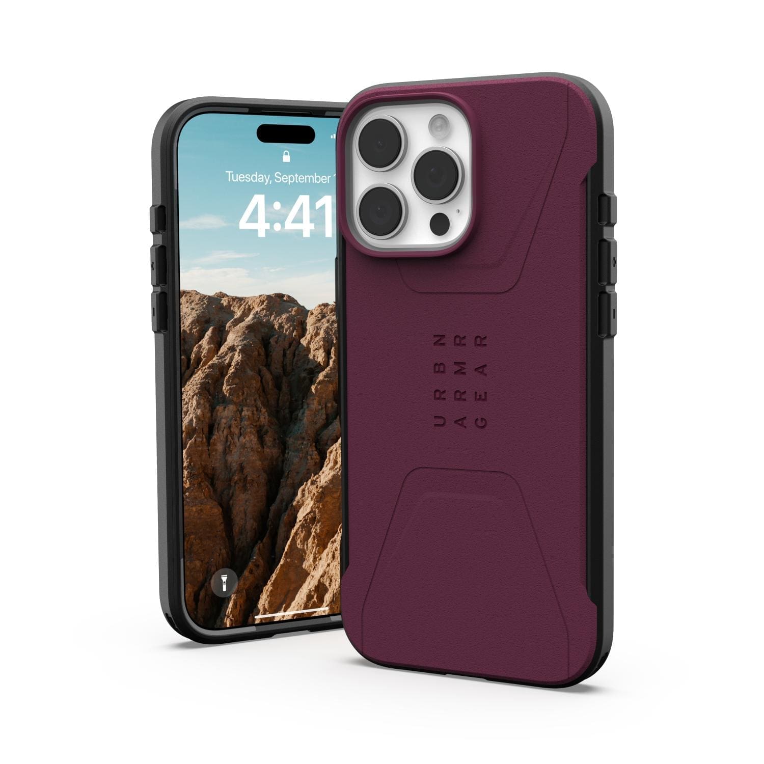 UAG Civilian Magnet Case - Apple iPhone 16 Pro Max - Bordeaux