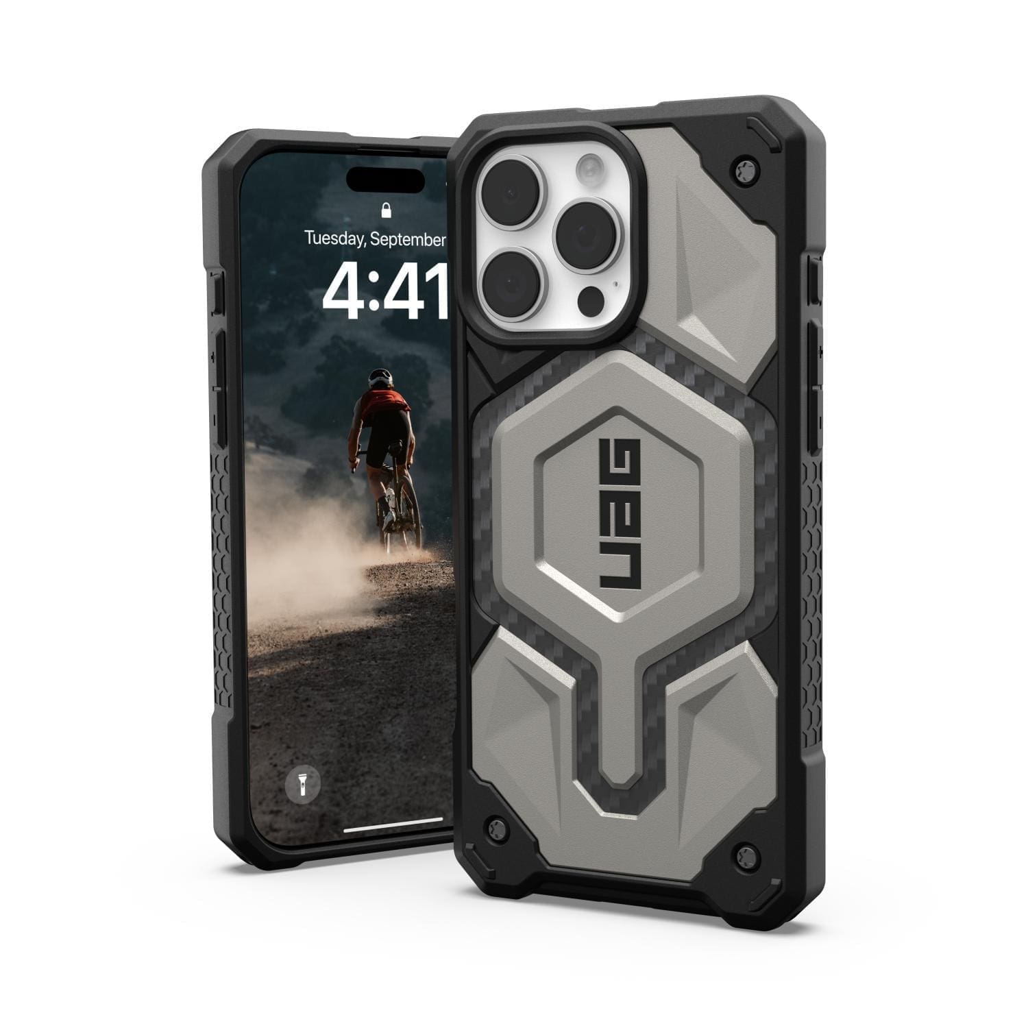 UAG Monarch Pro Magnet Case - Apple iPhone 16 Pro Max - Titanium