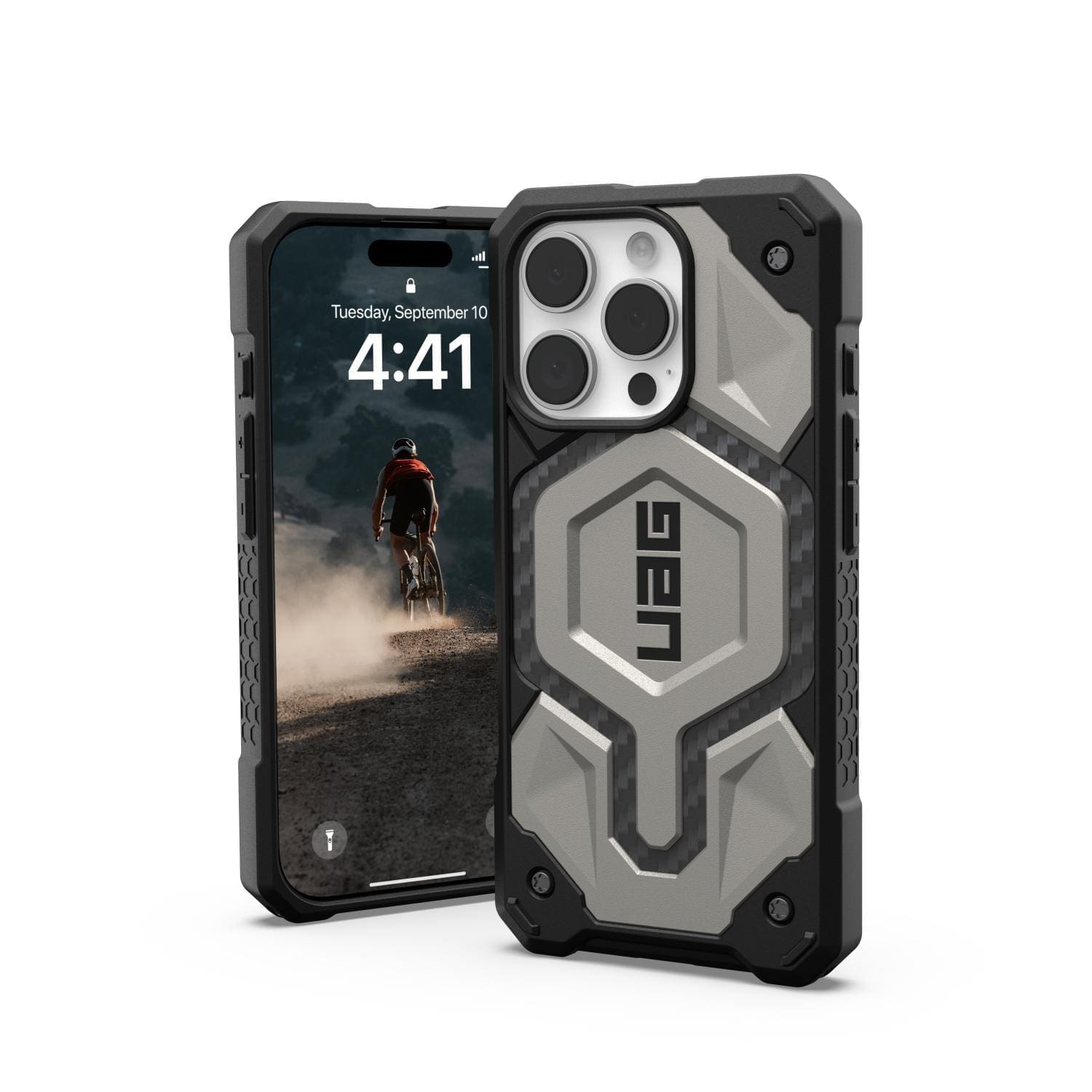 UAG Monarch Pro Magnet Case - Apple iPhone 16 Pro - Titanium