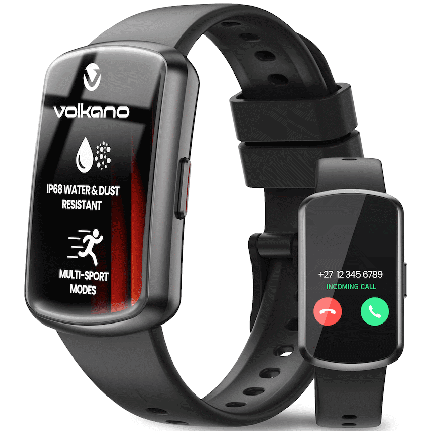 Volkano Ayla Collection Fitness Smartwatch - Black - Image 2