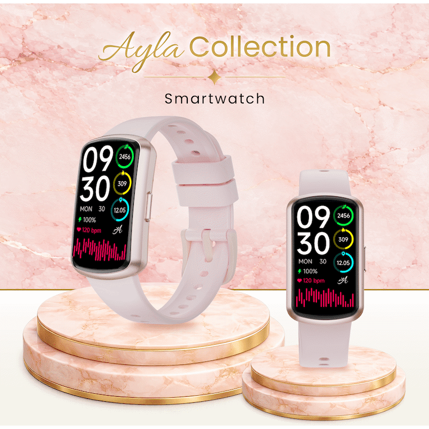Volkano Ayla Collection Fitness Smartwatch - Gold - Image 4