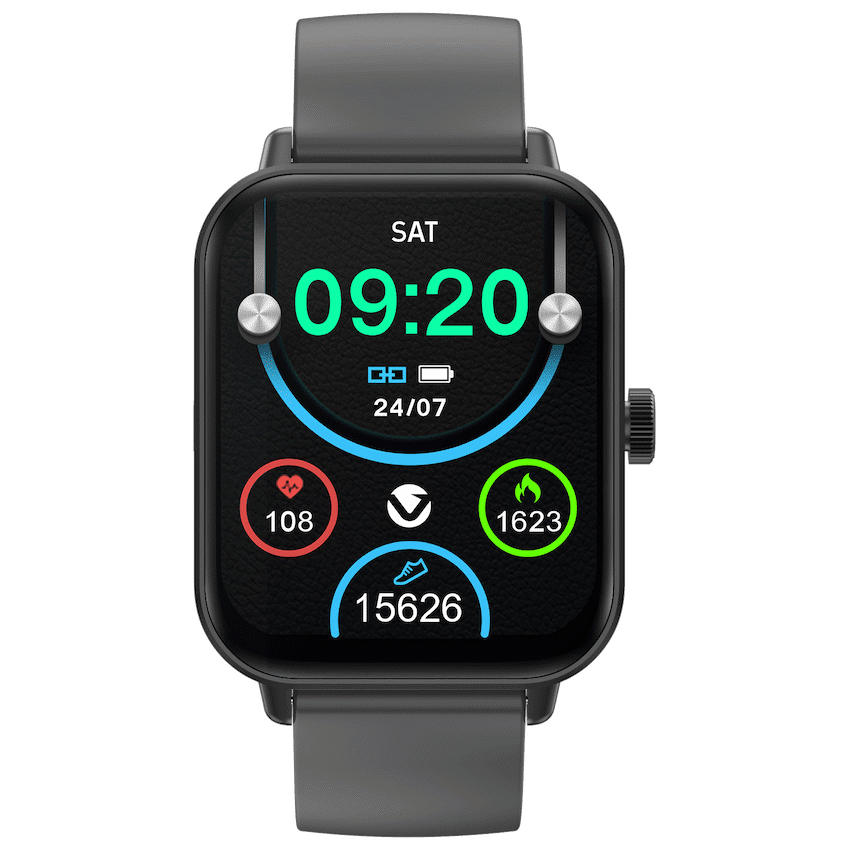 Volkano - Chroma Series Smartwatch with Dark Grey Strap - Image 2