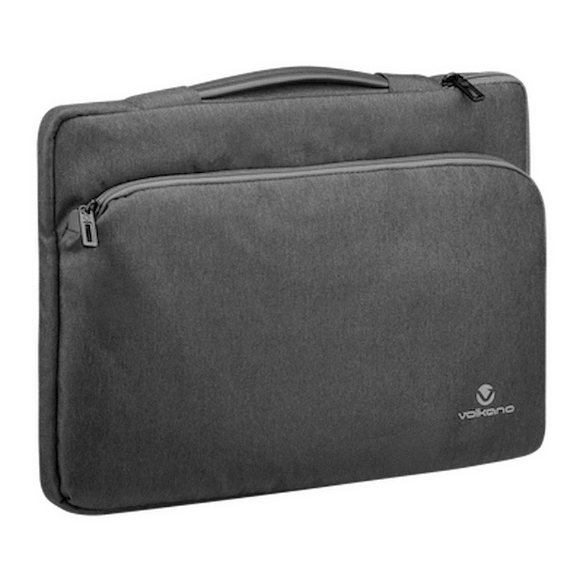 Volkano Deluxe 15.6" Laptop Sleeve - Charcoal - Image 4