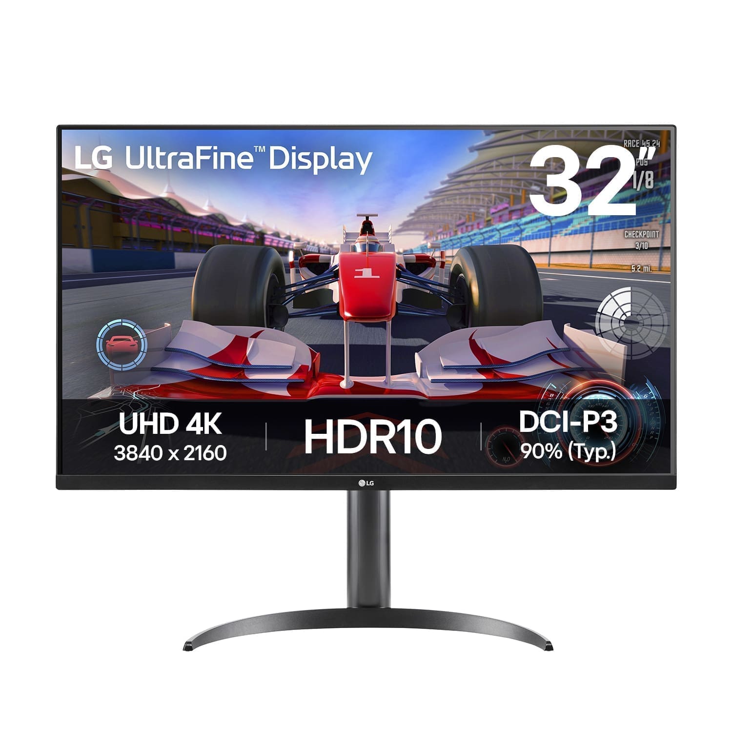 LG - UltraFine 32" 4K UHD VA Monitor incl Speakers