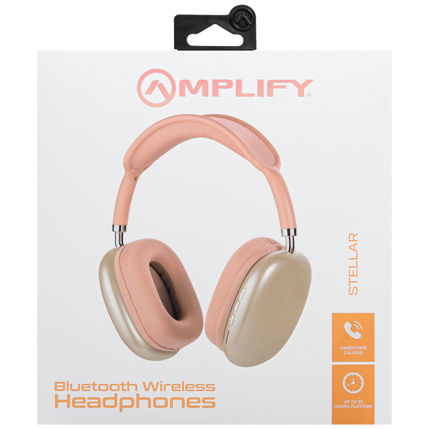 Amplify - Stellar Series Bluetooth Headphones - orange - Image 4