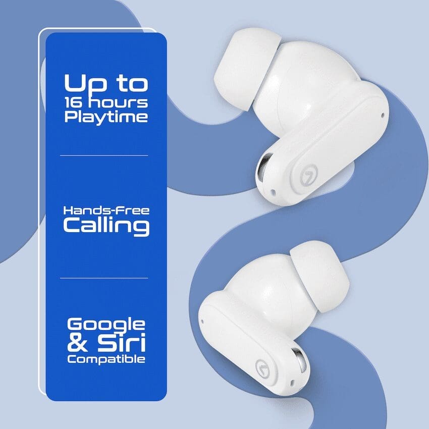 Amplify Spirit Series TWS Earphone - White - Image 4