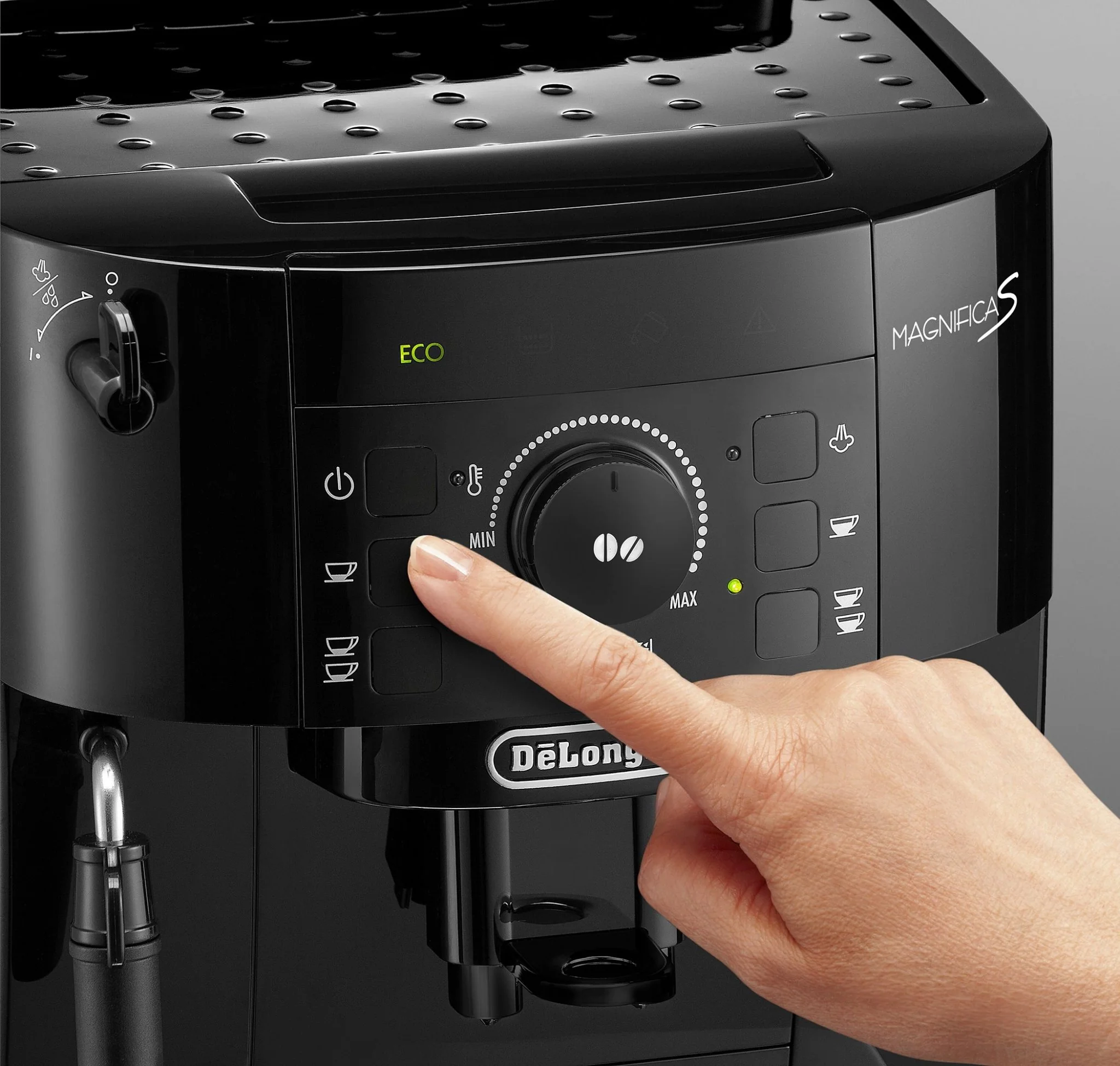 Delonghi ECAM12.121.B Magnifica S Bean to Cup Coffee Machine - Image 7