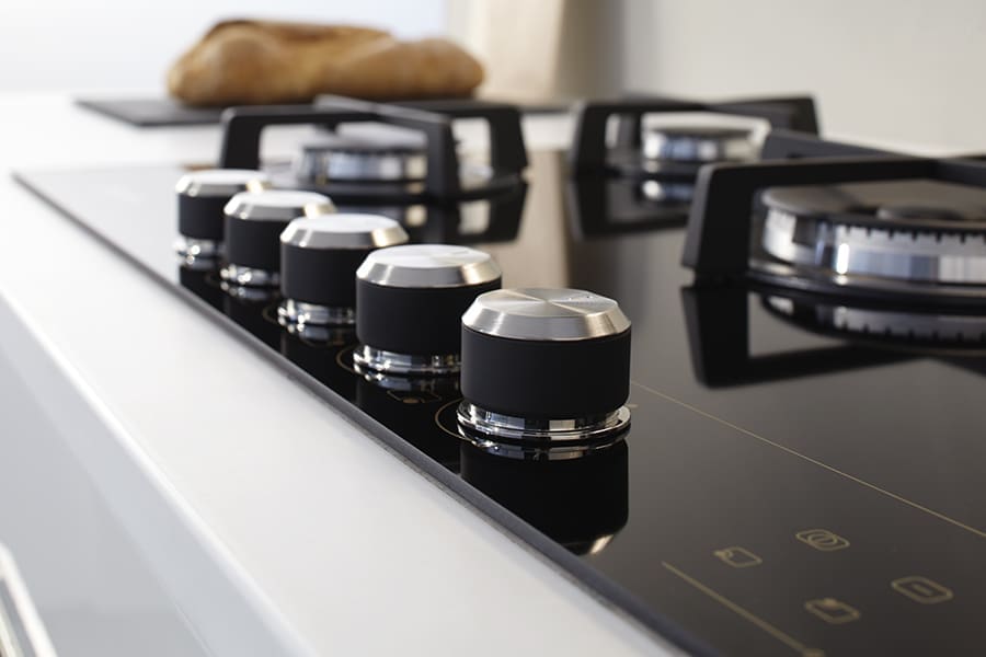 Elba 02/ELIO 95G-MATIK 900mm 5 Burner Gas on Glass Hob - Image 4