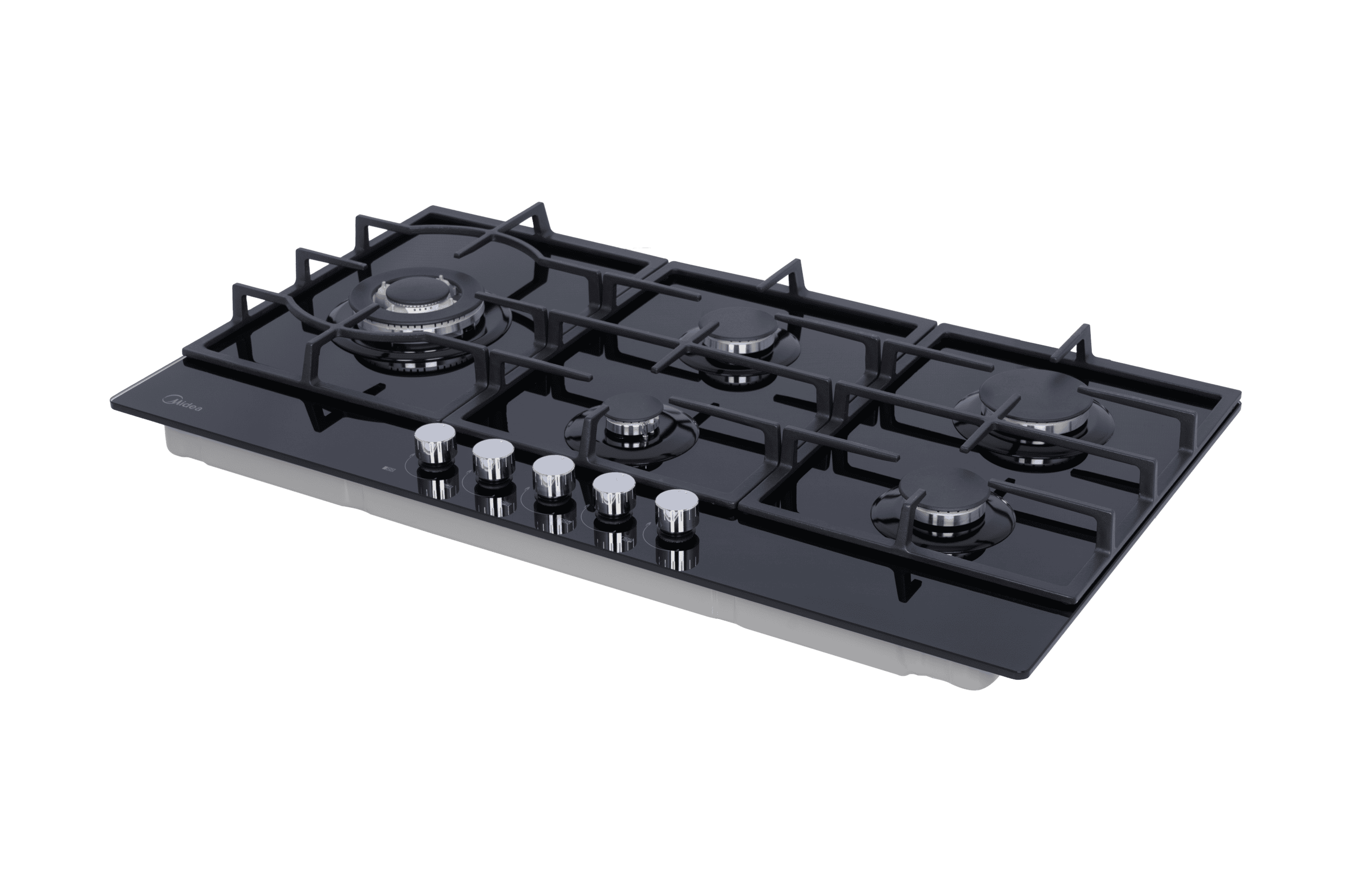Midea - 90GP095 90cm Gas Hob – Black Glass - Image 6