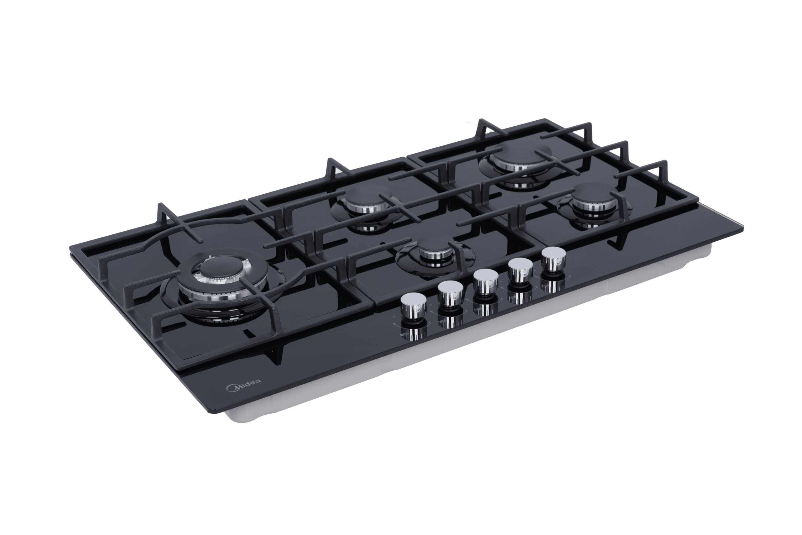 Midea - 90GP095 90cm Gas Hob – Black Glass - Image 7