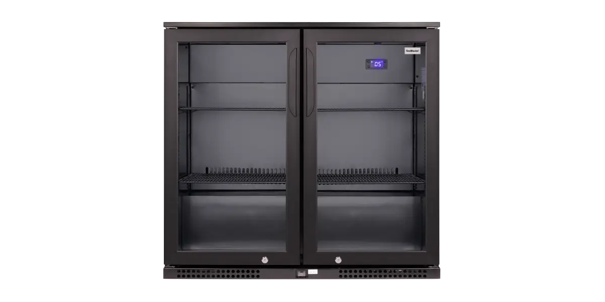 SnoMaster 200L Under-Counter Beverage Cooler - Black - Image 2