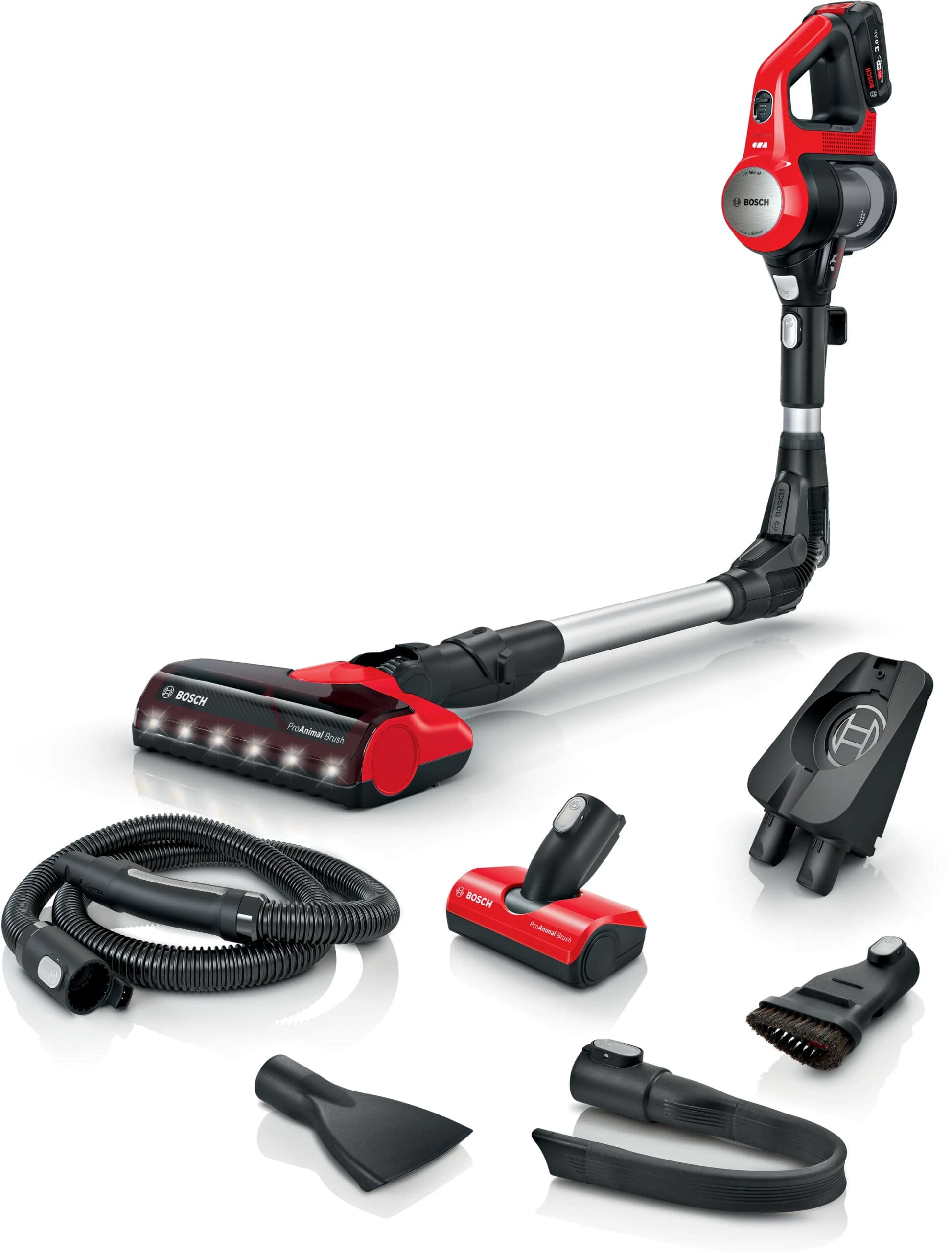 Bosch - BCS711PET Cordless Handheld Unlimited 7 ProAnimal Red Vacuum Cleaner