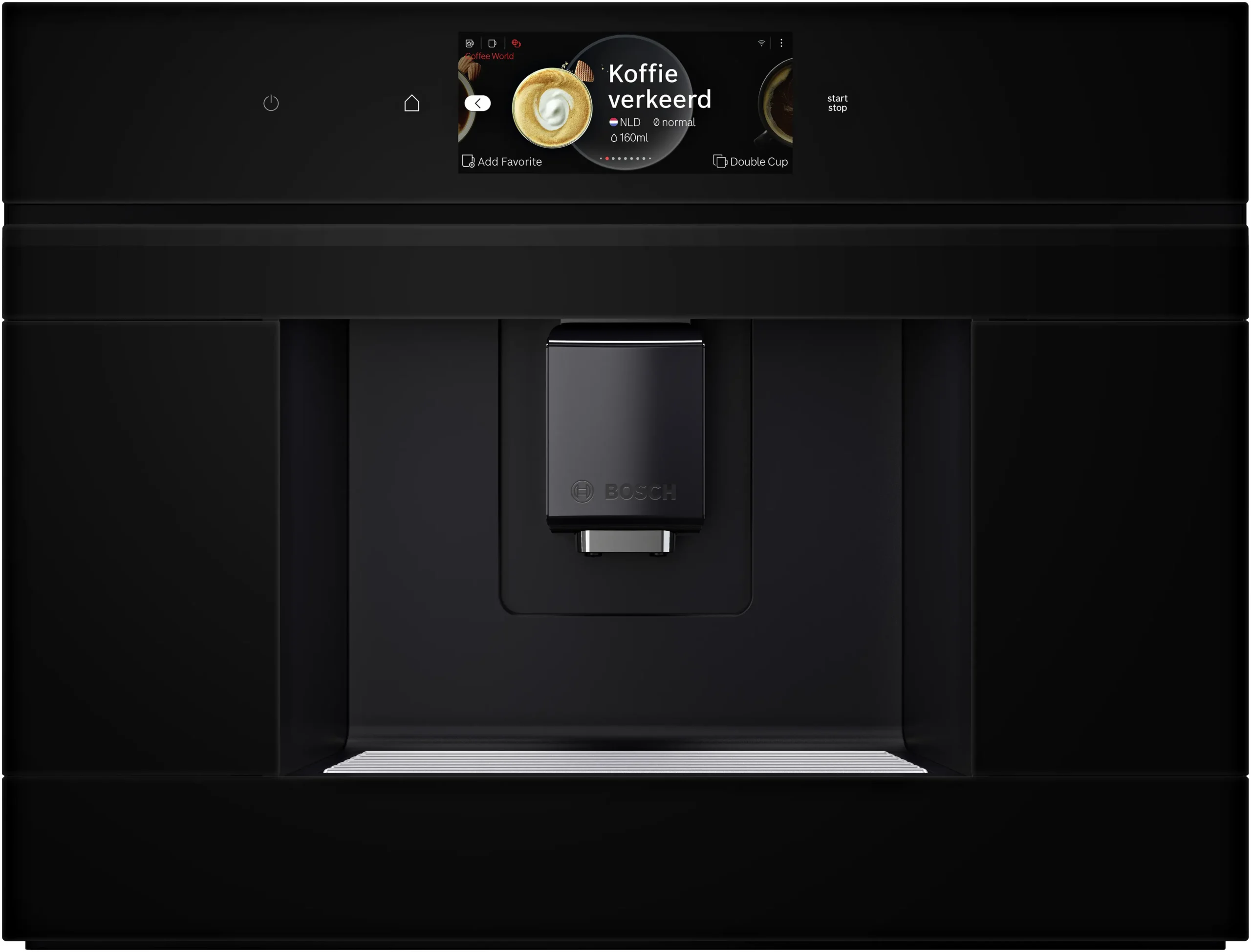 Bosch CTL7181B0 Serie 8 Black Built-In Automatic Coffee Machine