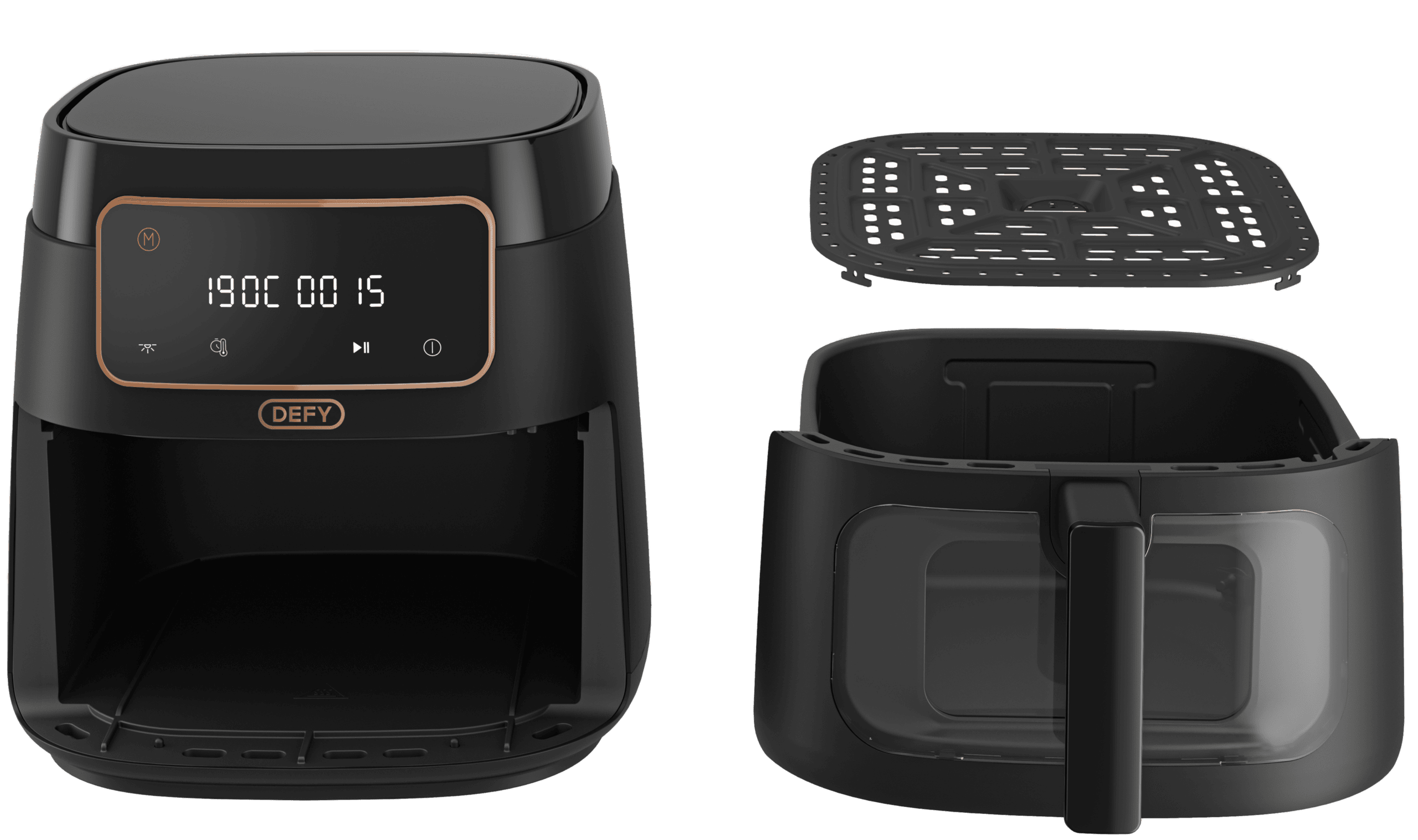 DEFY - 7.6L Matte Black Digital Air Fryer - Image 3