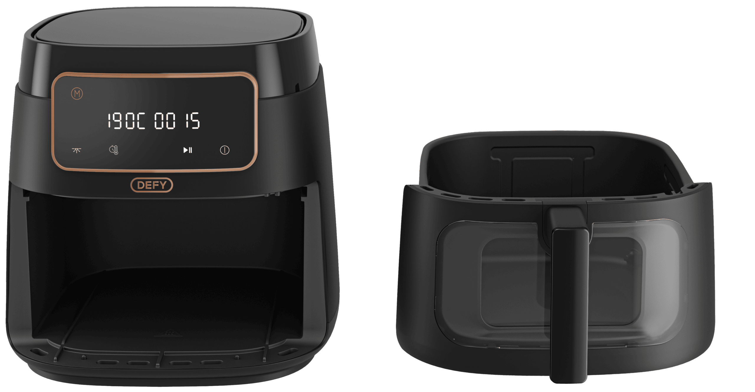 DEFY - 7.6L Matte Black Digital Air Fryer - Image 4
