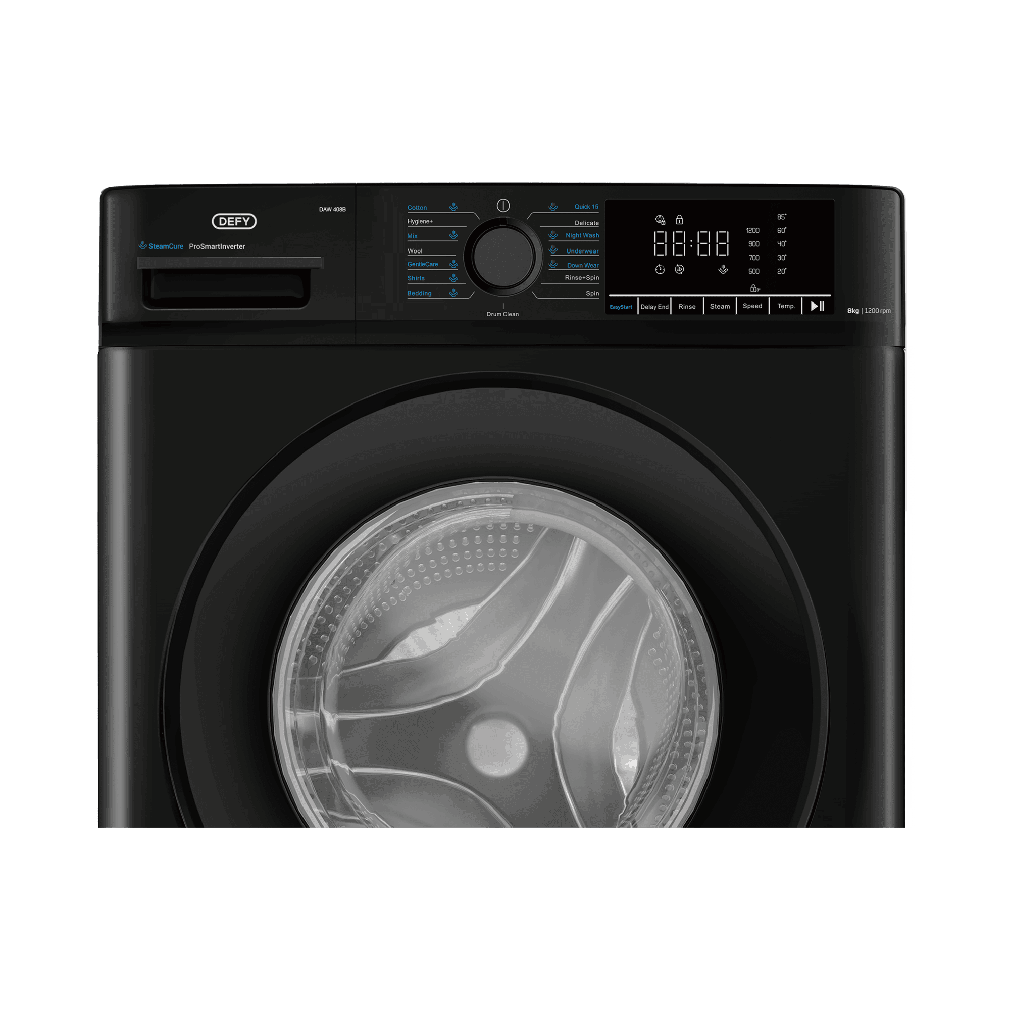 DEFY 8kg Front Loader in Midnight Black - Image 4