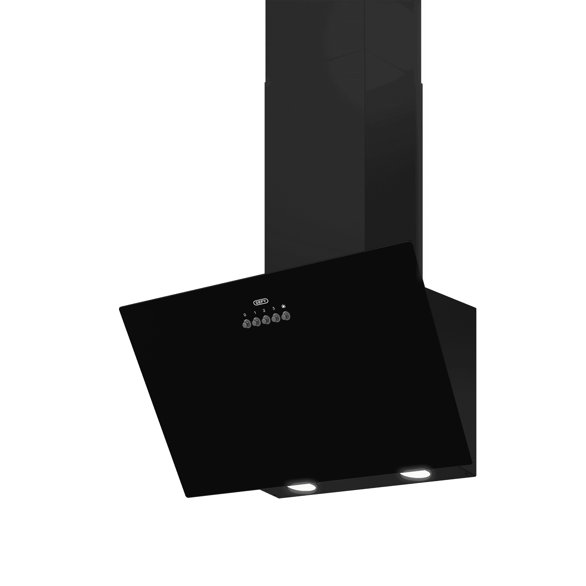 DEFY - 60cm Inclined Hood Obsidian - Image 2
