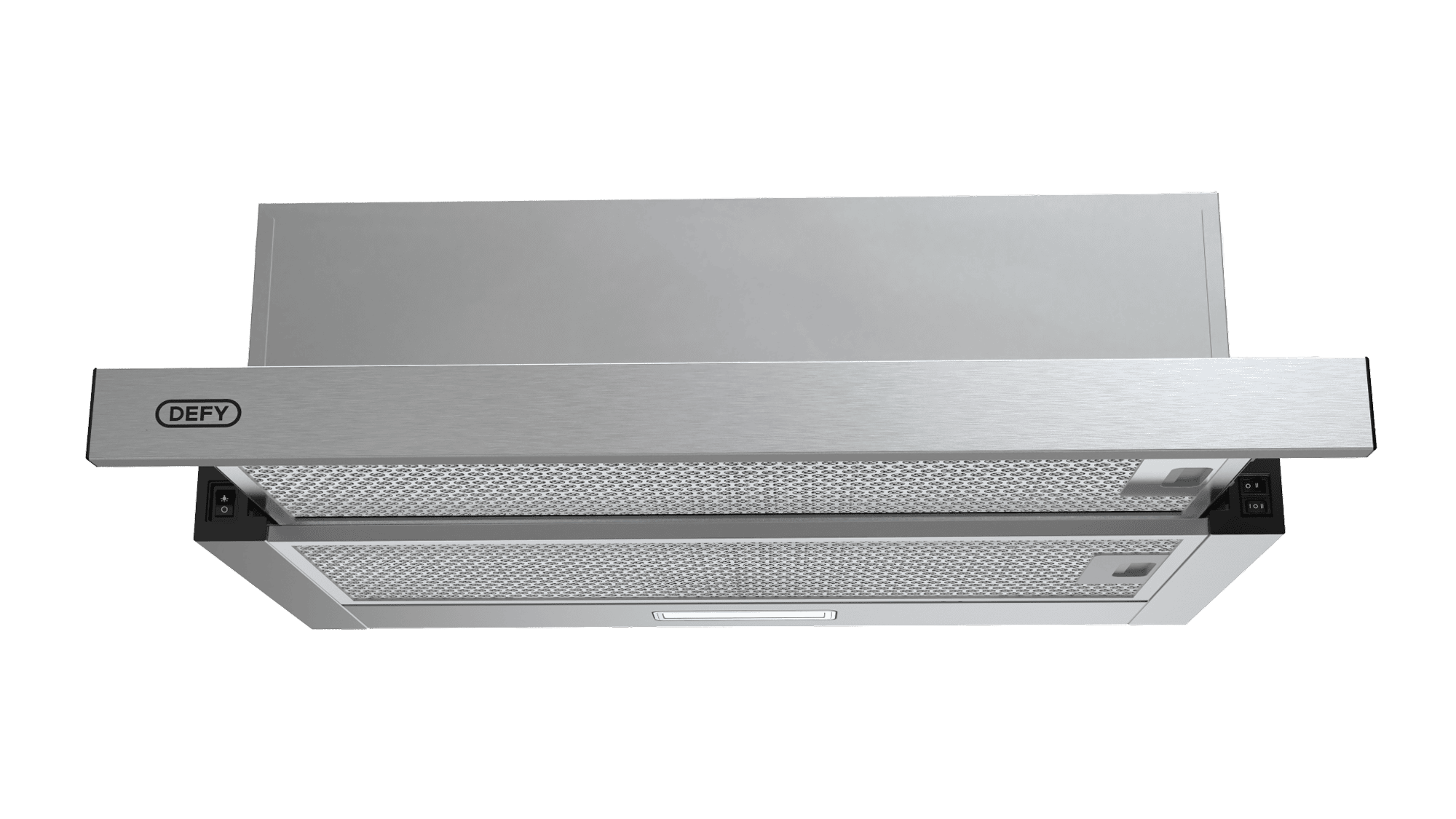 DEFY 60cm Telescopic Hood Inox