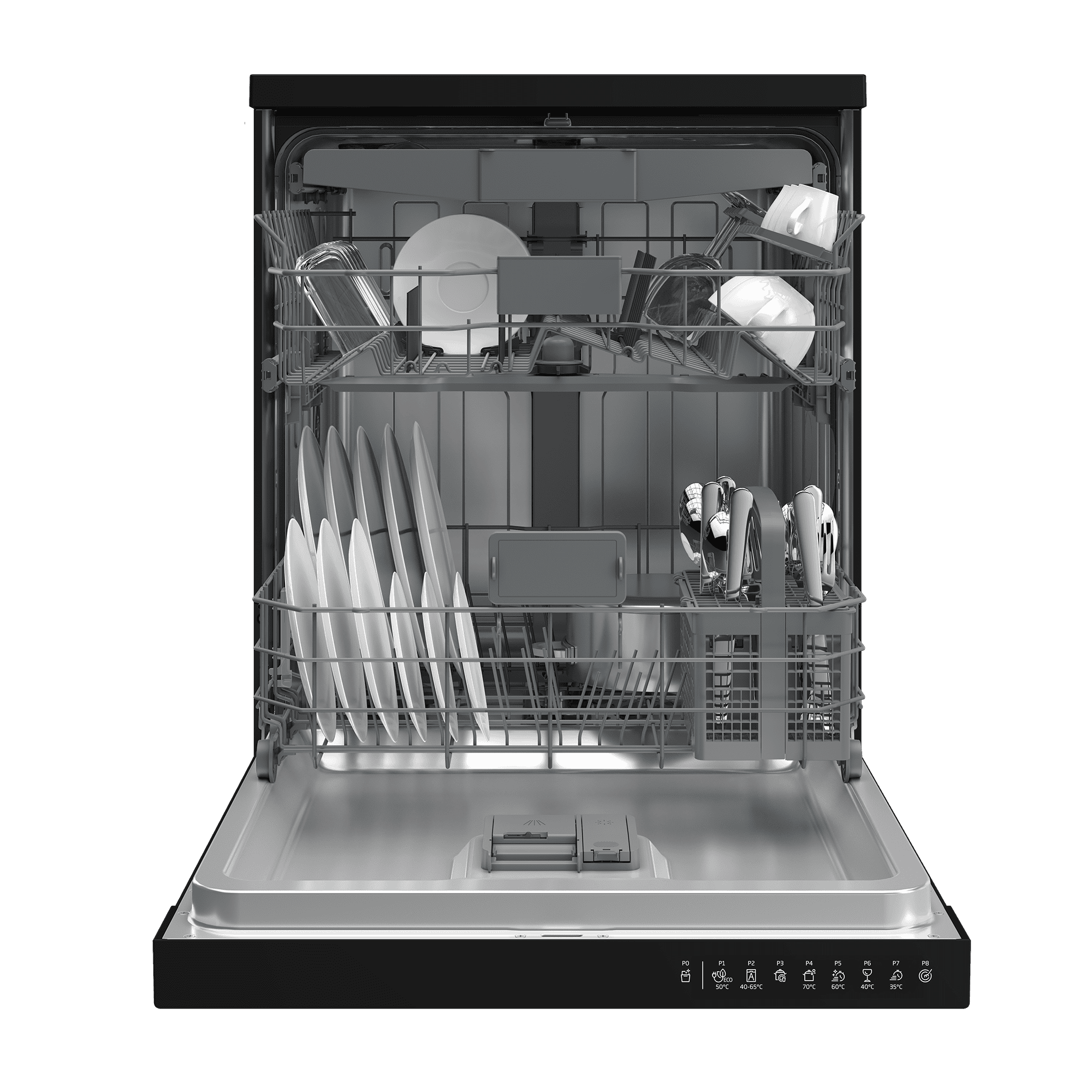 DEFY - 15 Place Setting Dishwasher Black - Image 3