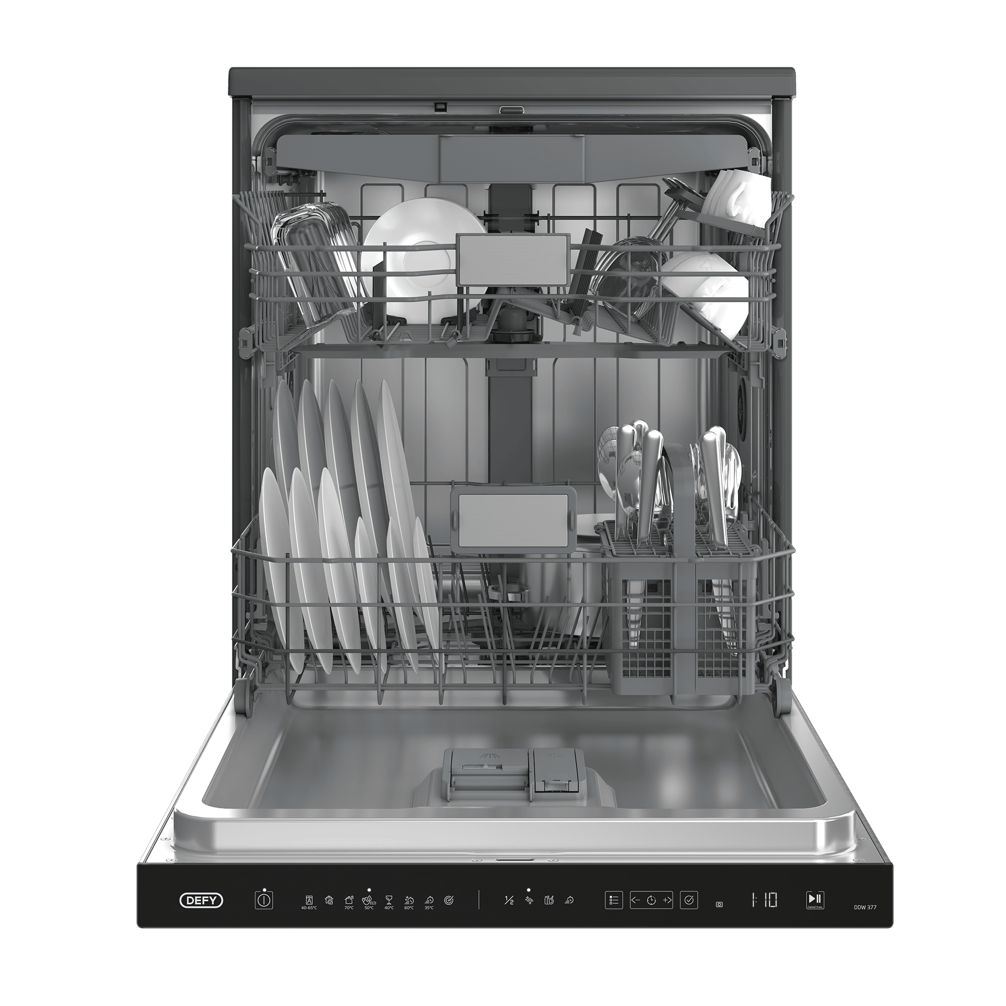 DEFY - 15 Place Setting Dishwasher CornerWash Technology Dark - Image 5