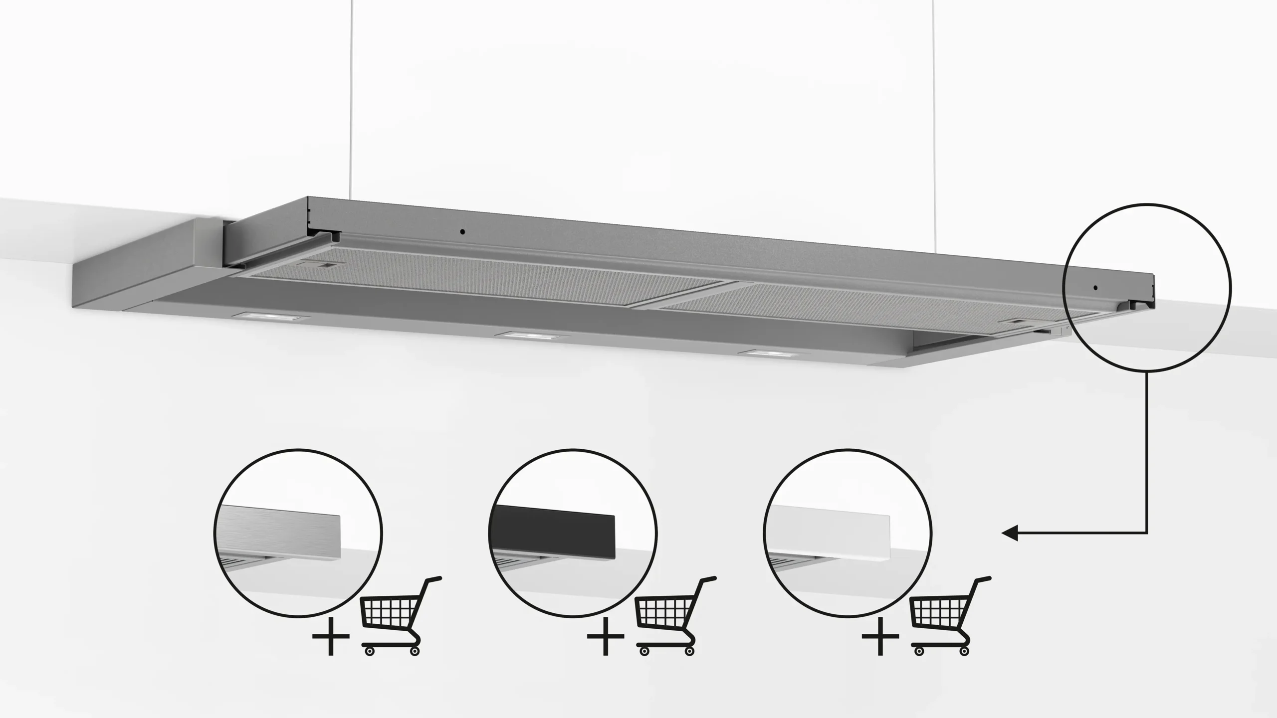 Bosch - DFR097A52 900MM Serie 6 Stainless Steel Integrated Extractor - Image 8