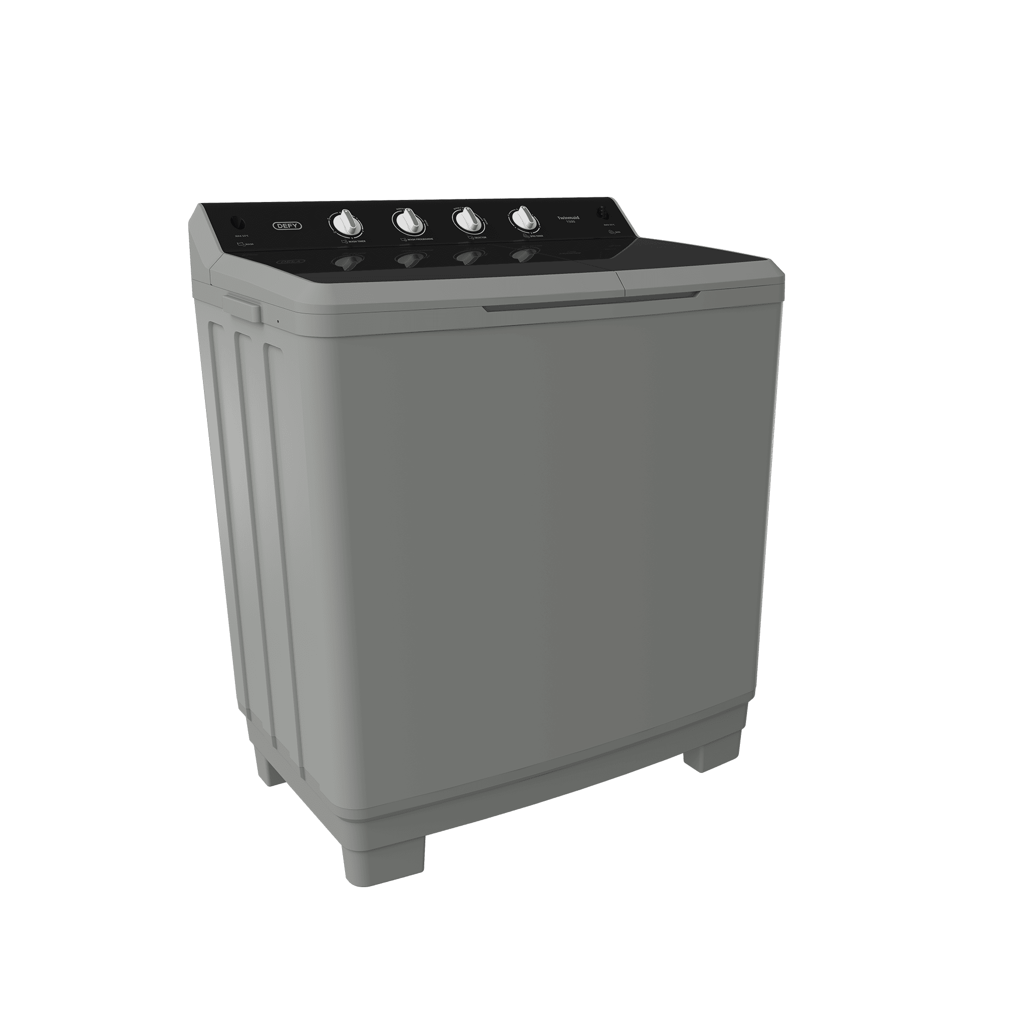 DEFY - 15kg Twin Tub Washing Machine Metallic - Image 2